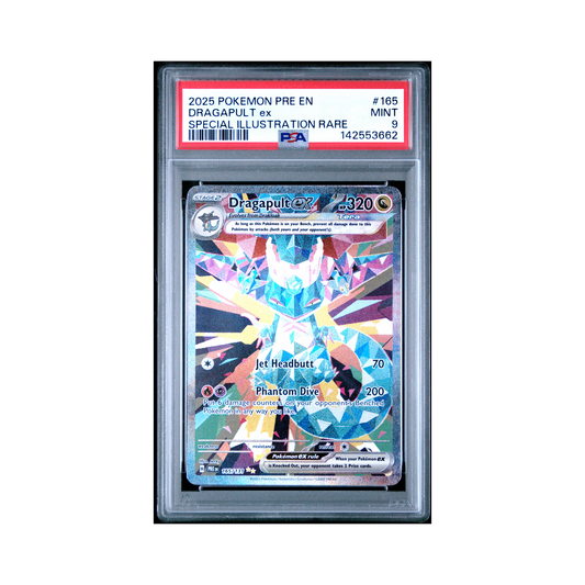 2025 Pokemon Pre Evolutions Dragapult EX #165 PSA 9