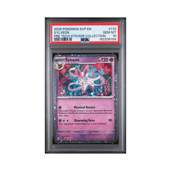 2025 Pokemon Scarlet & Violet Black Star Promos Sylveon #172 PSA 10 ...