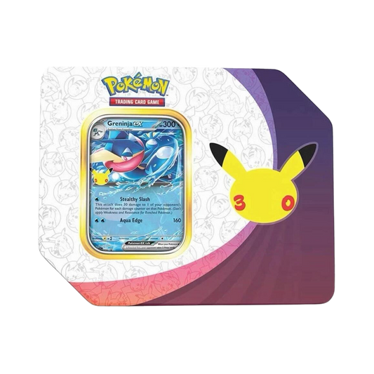 30th Celebration ex Tin [Greninja ex] (Retail Version)