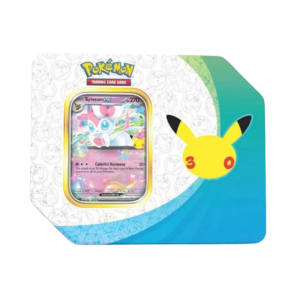 30th Celebration ex Tin [Sylveon ex] (Retail Version)