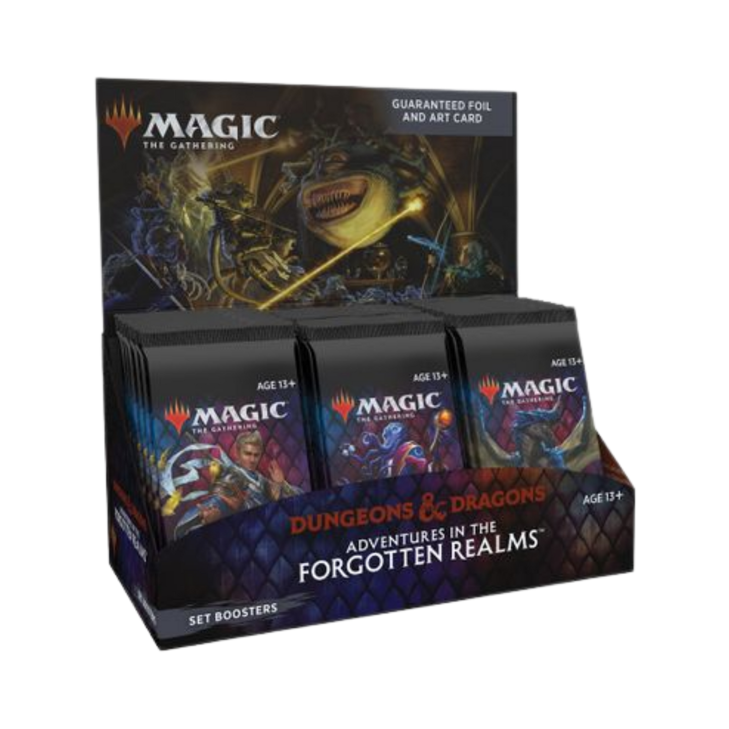 Adventures in the Forgotten Realms - Set Booster Display
