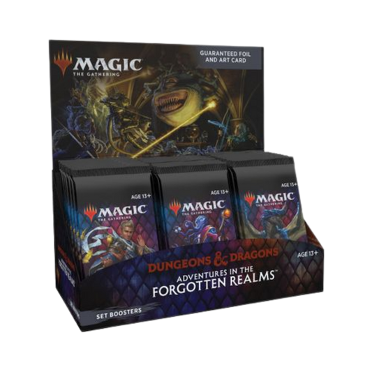 Adventures in the Forgotten Realms - Set Booster Display