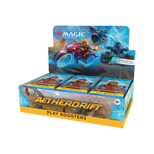 Aetherdrift Play Booster Display