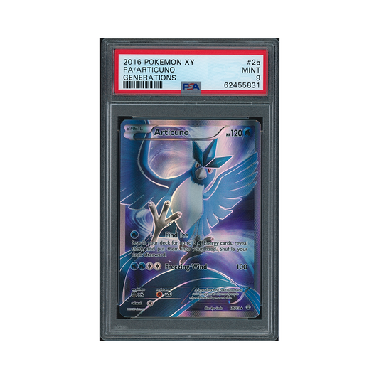 2016 Pokemon XY Generations Articuno #25 PSA 9
