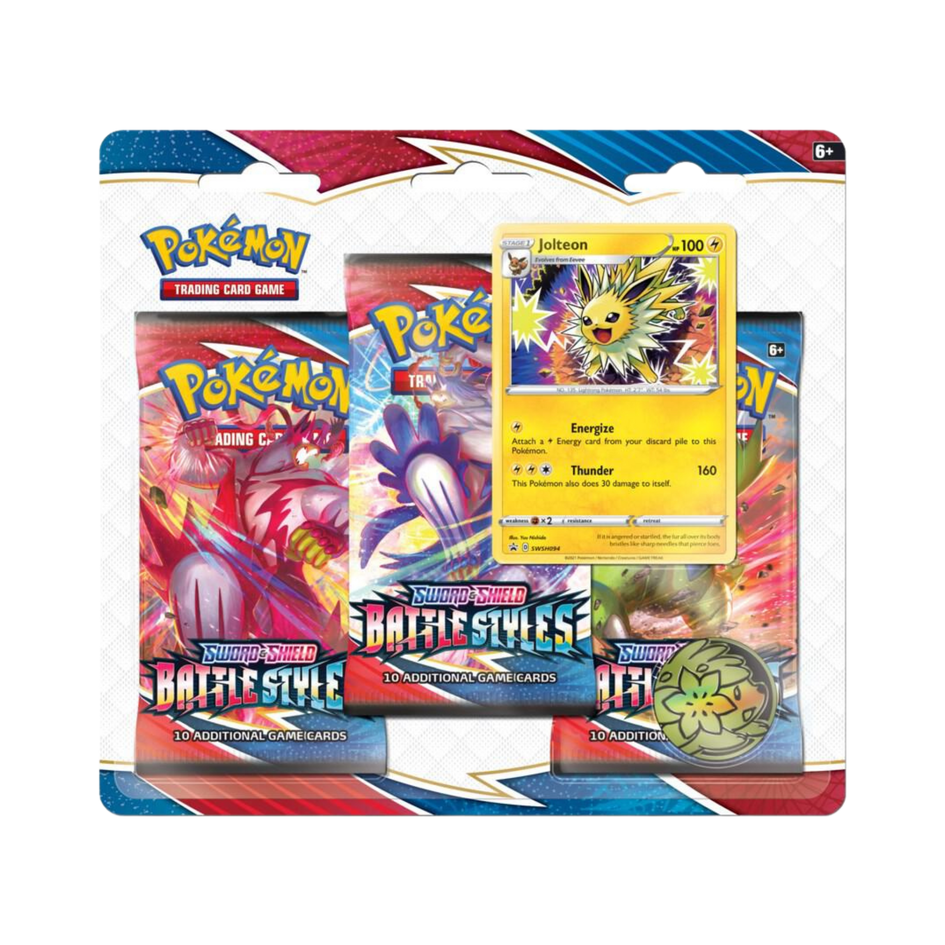 Battle Styles 3-Pack Blister [Jolteon] – Common Lands