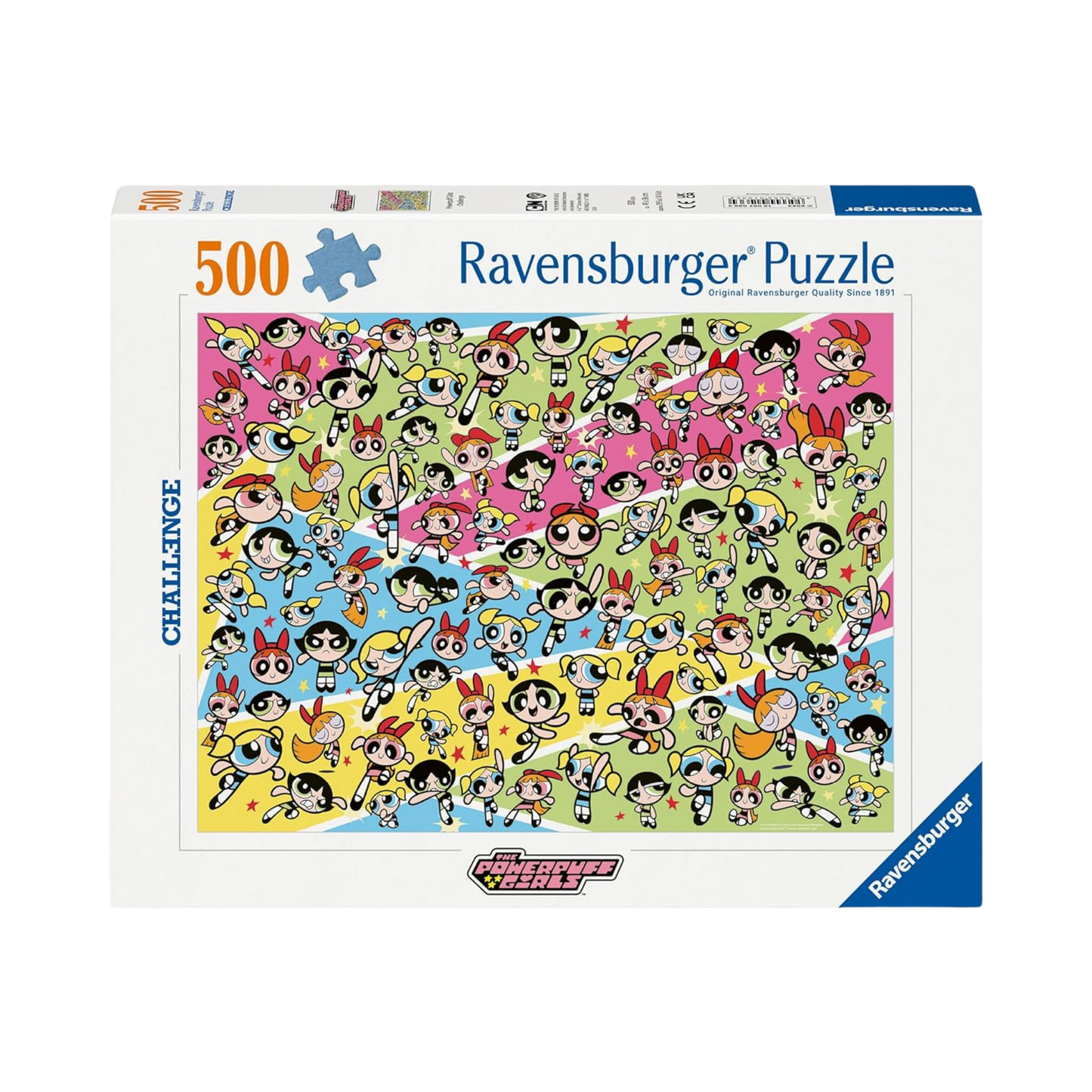 Challenge: The Powerpuff Girls 500 Piece Puzzle