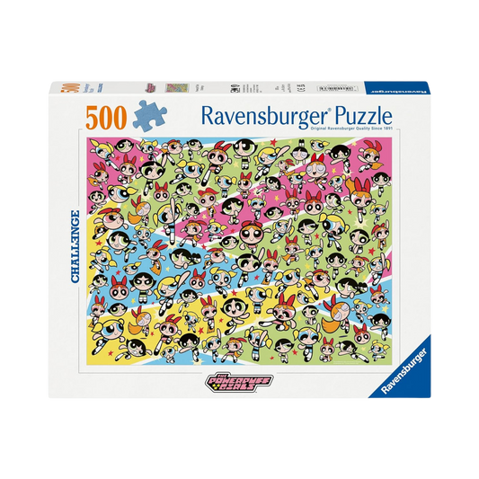 Challenge: The Powerpuff Girls 500 Piece Puzzle