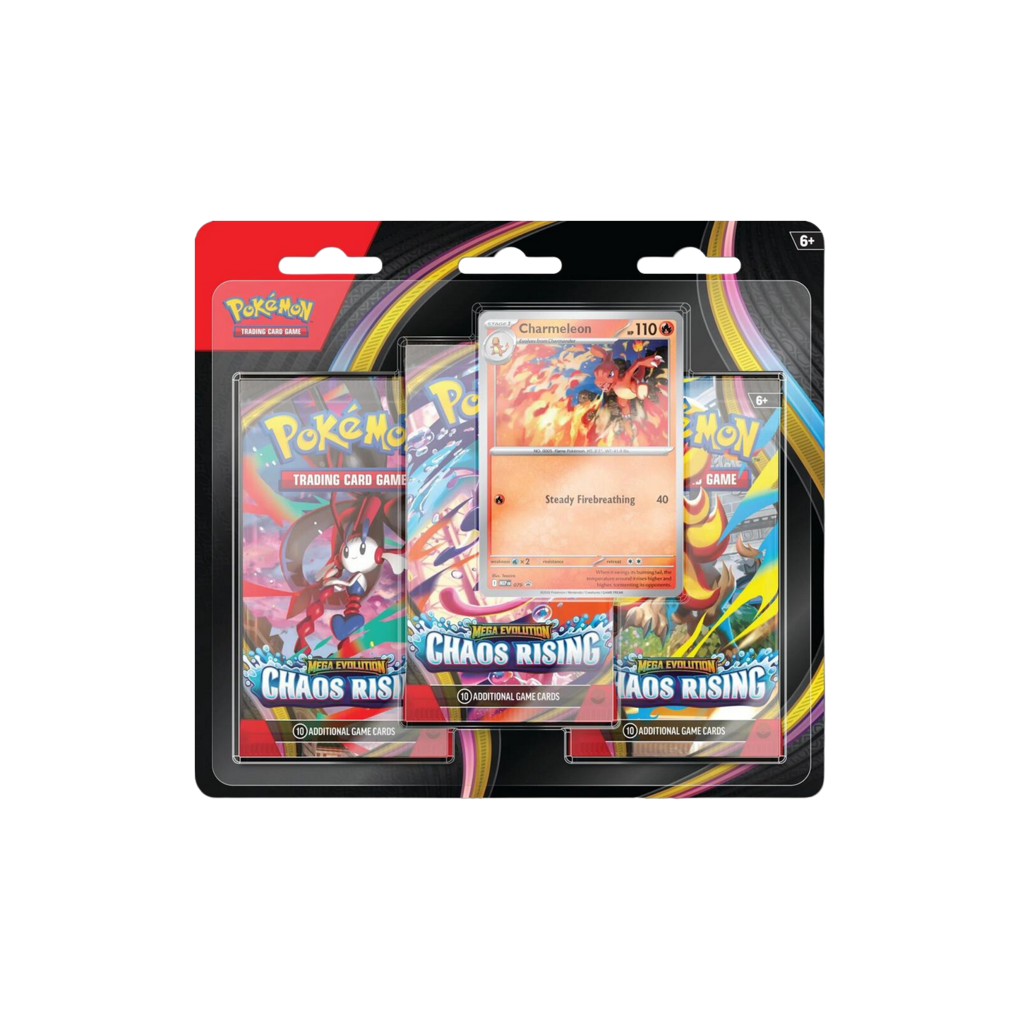 Chaos Rising 3 Pack Blister [Charmeleon]