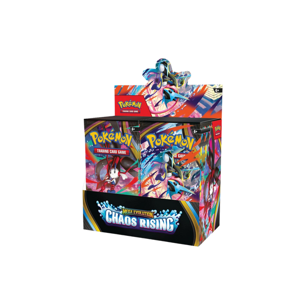 savior of chaos booster box Pokemon - Mega Evolution - Rising Box Packaging:No Shrink Competitive Lyrilusc Purrely deck Jul_29_24 making it double for