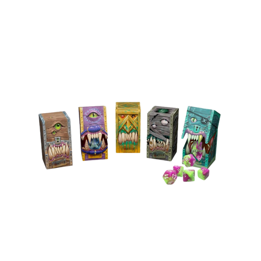 Chessex Hidden Wonders 7 Die Set