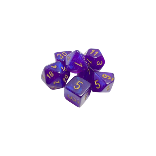 Chessex Borealis Mini Polyhedral 7 Die Set
