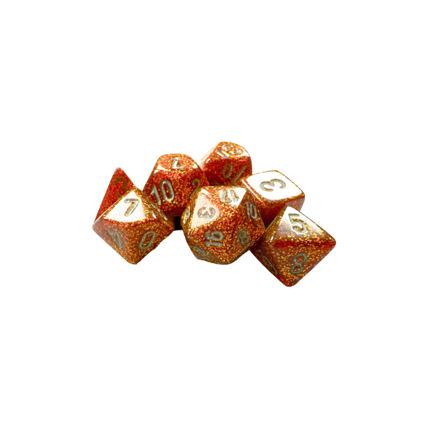 Chessex Glitter Mini 7 Die Set