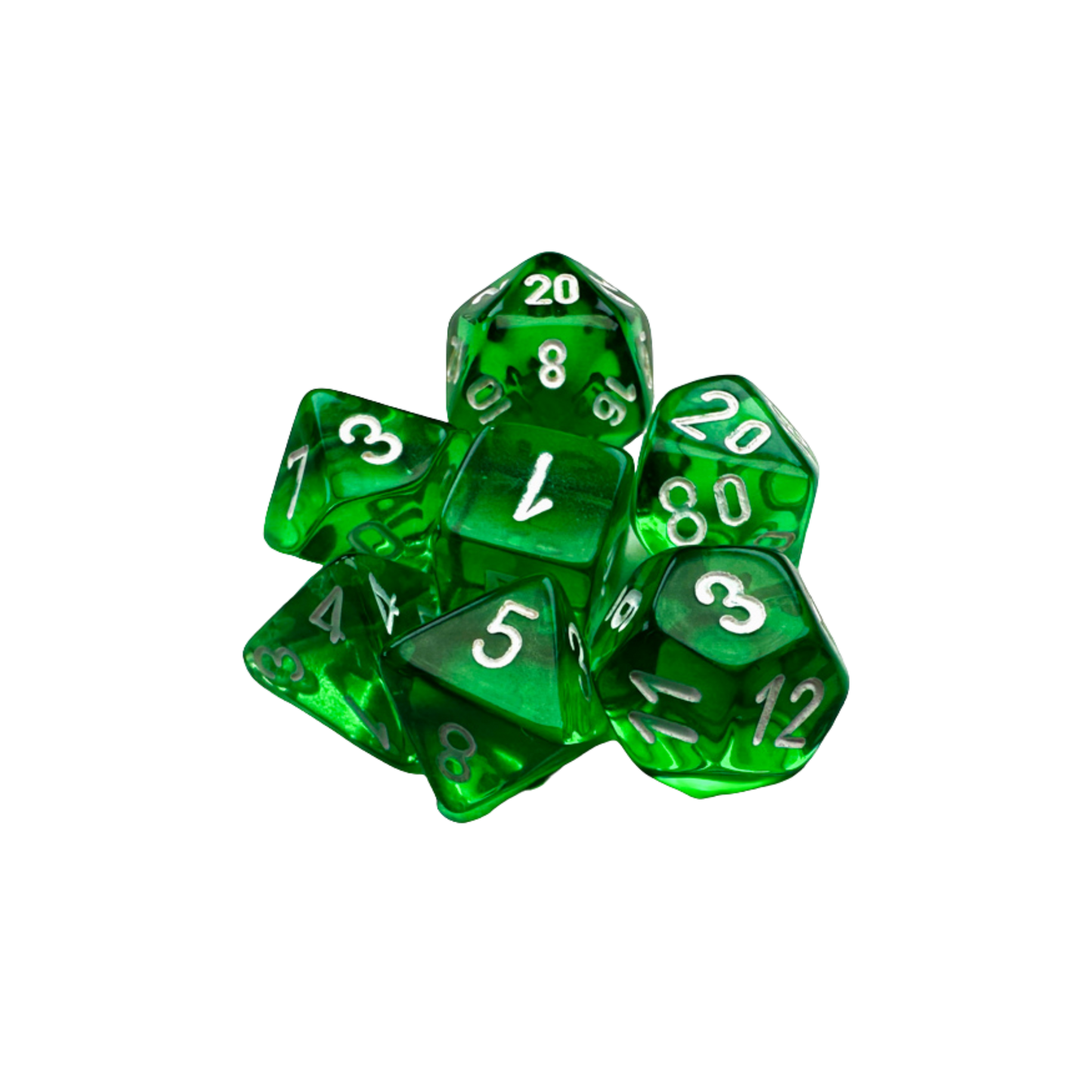 Chessex Translucent Mini 7 Die Set