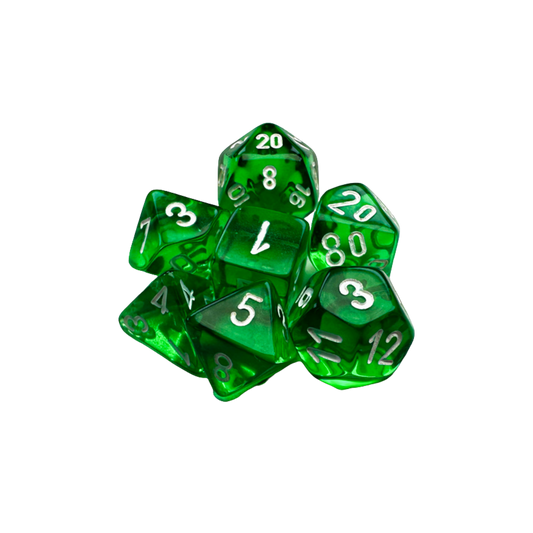 Chessex Translucent Mini 7 Die Set