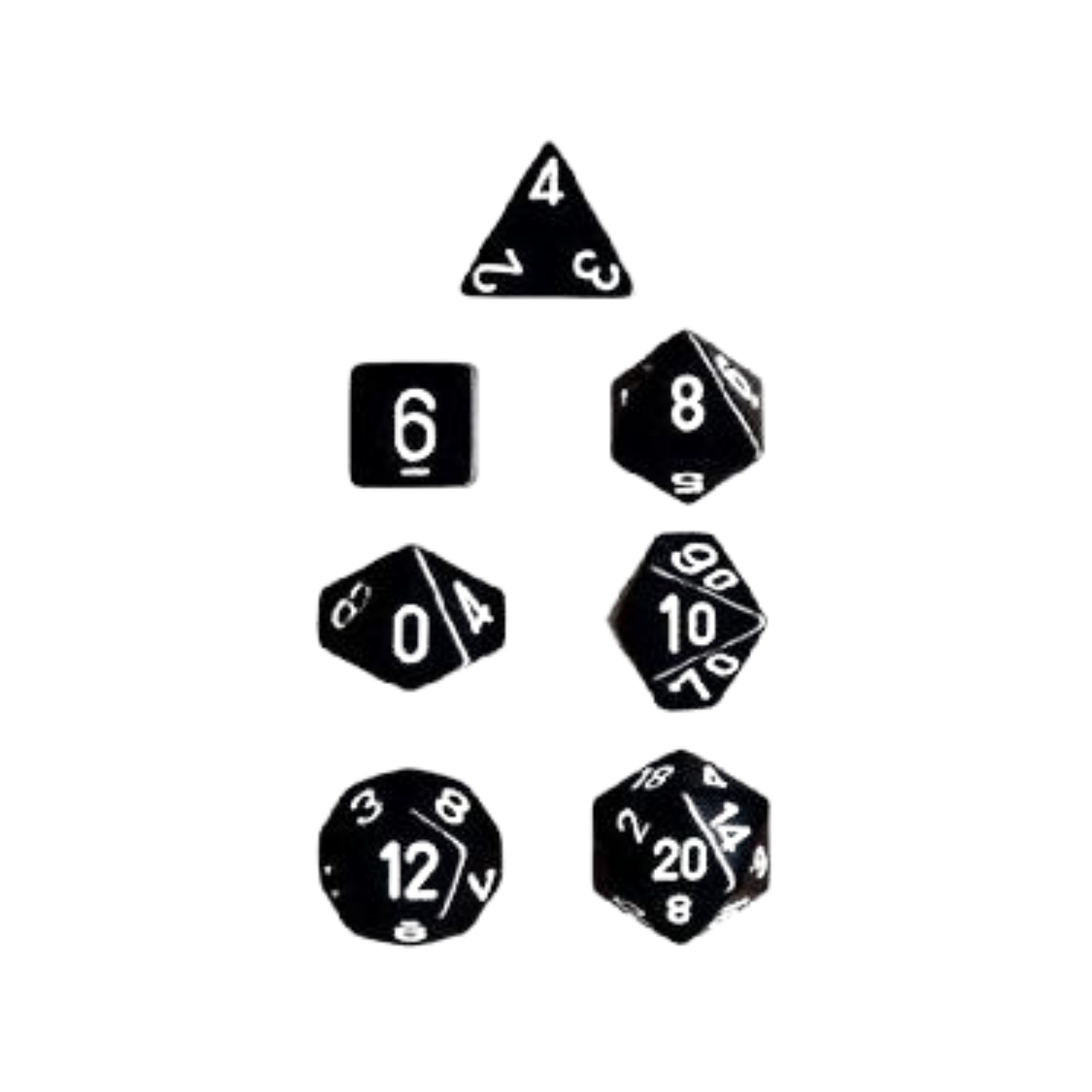 Chessex: Opaque 7-Die Set