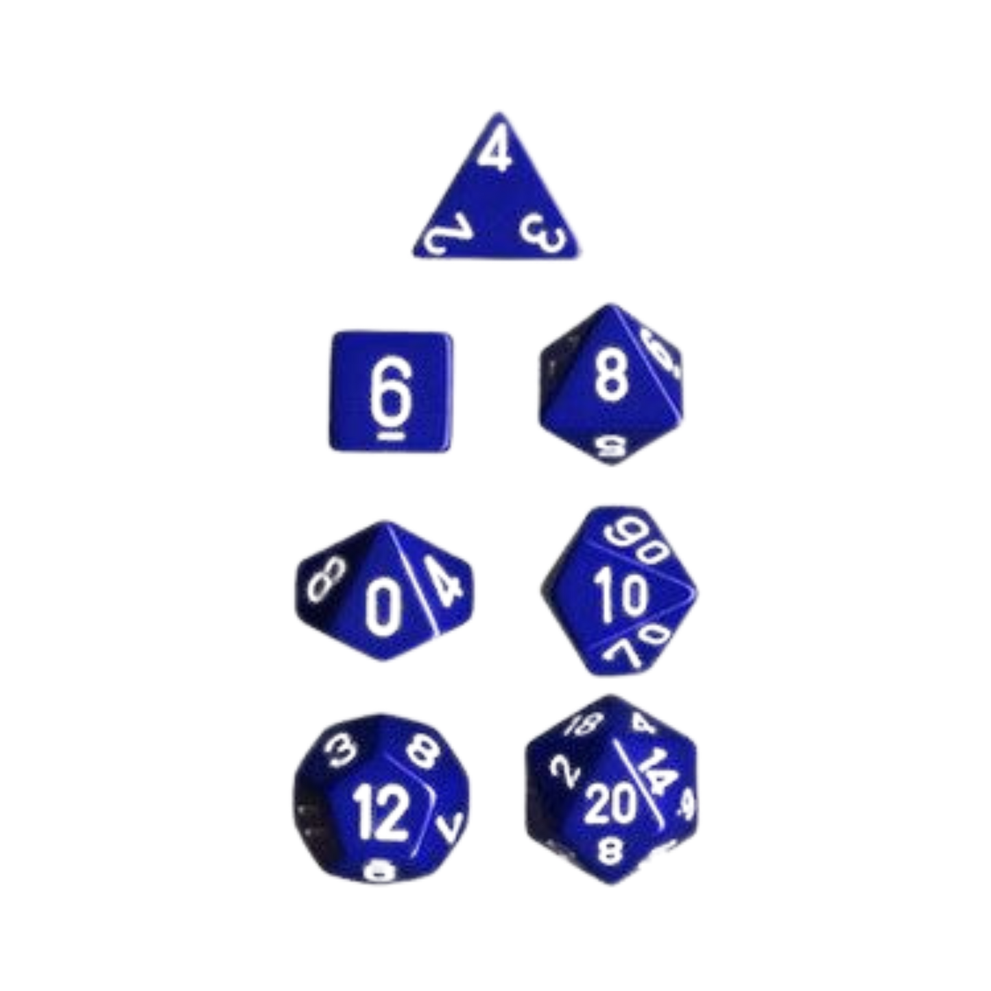 Chessex: Opaque 7-Die Set