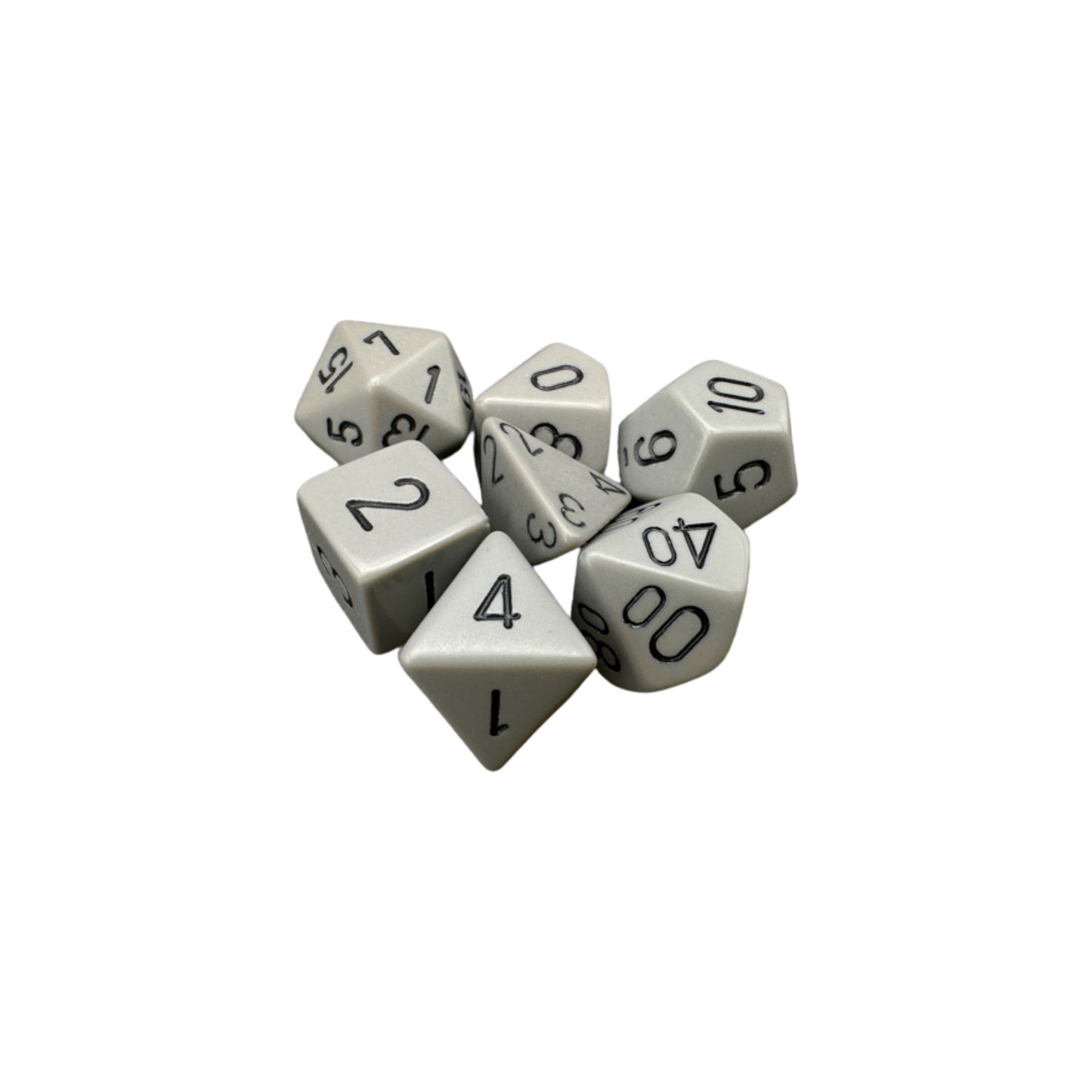 Chessex: Opaque 7-Die Set