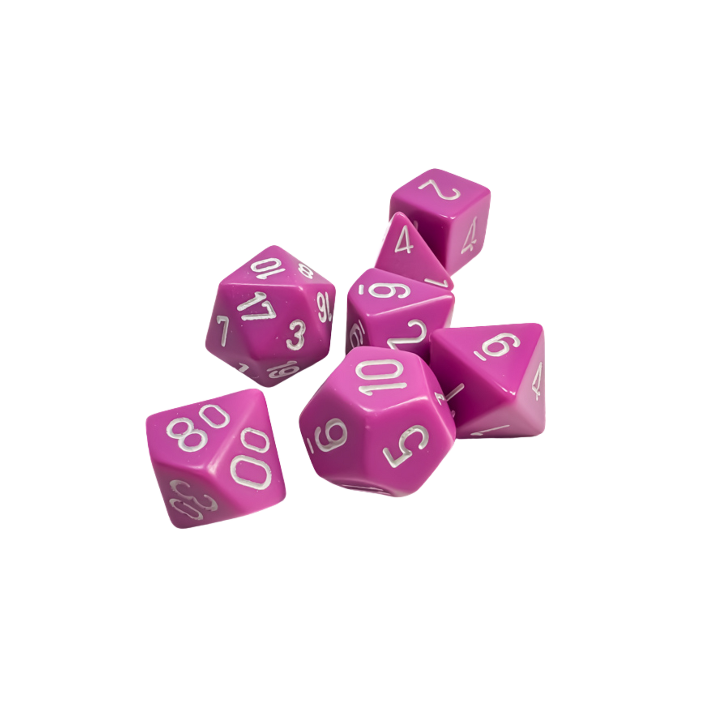 Chessex: Opaque 7-Die Set