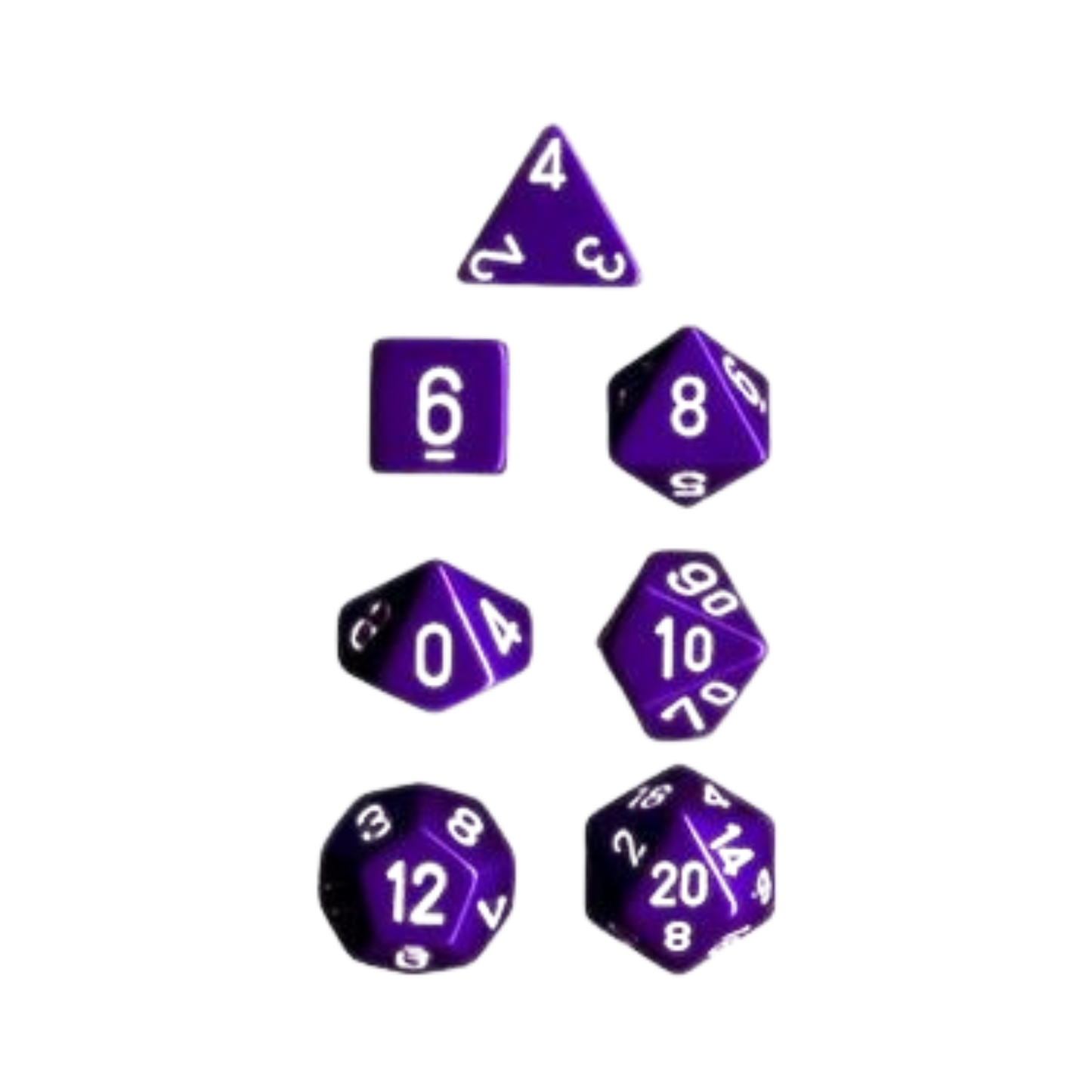 Chessex: Opaque 7-Die Set