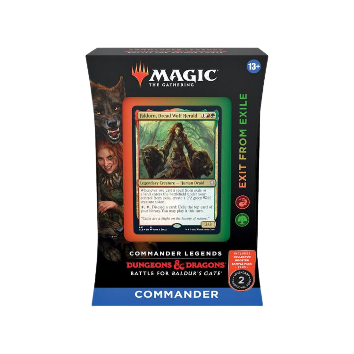 Commander Legends: Battle for Baldur's Gate - Exit from Exile Commander Deck