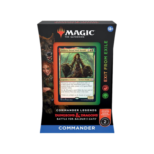 Commander Legends: Battle for Baldur's Gate - Exit from Exile Commander Deck