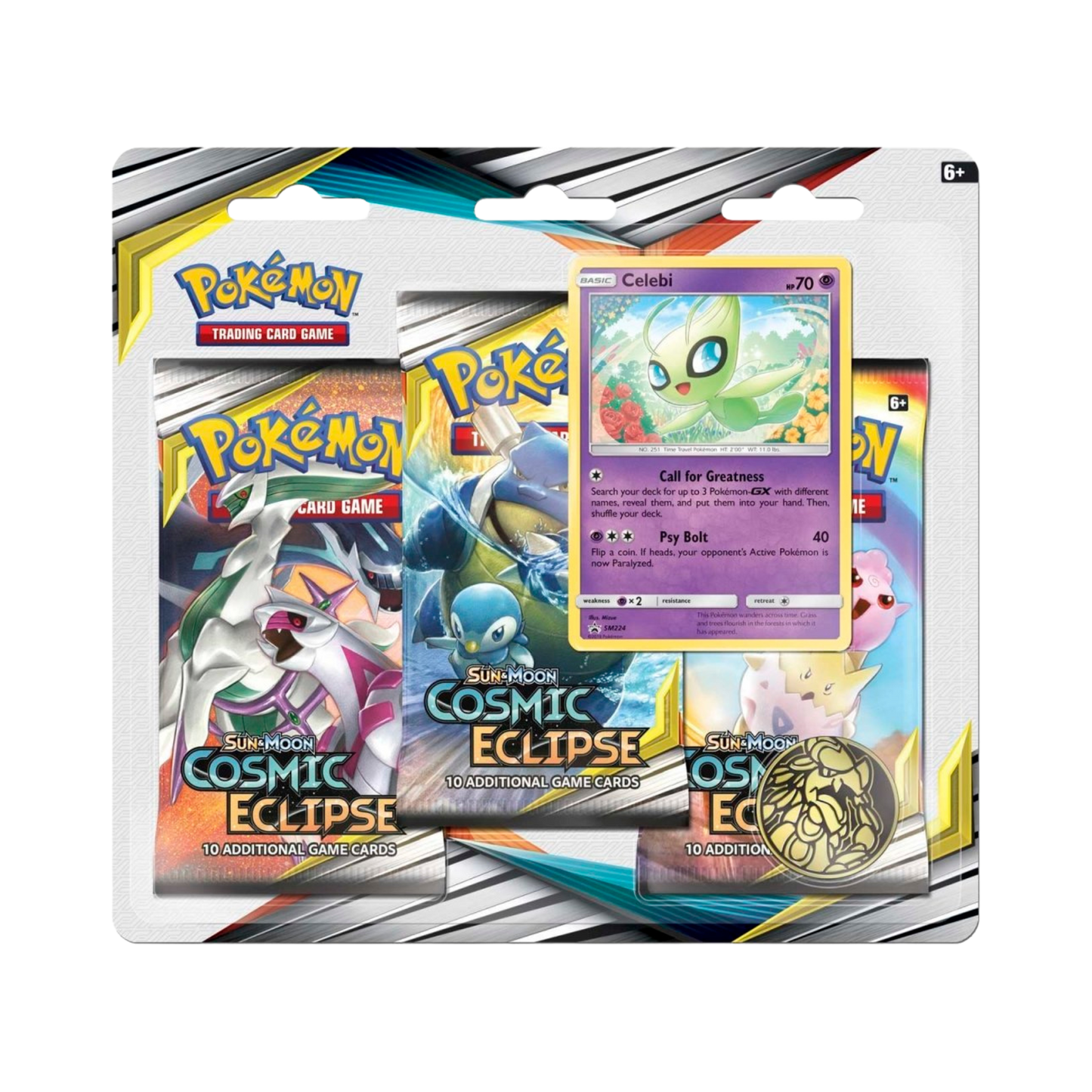 Cosmic Eclipse 3-Pack Blister [Celebi]