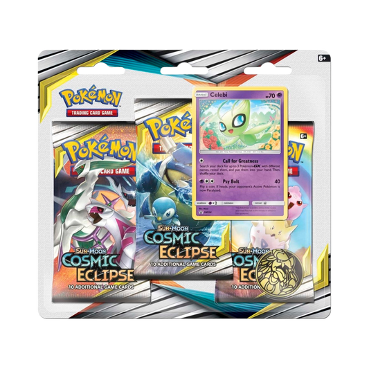 Cosmic Eclipse 3-Pack Blister [Celebi]