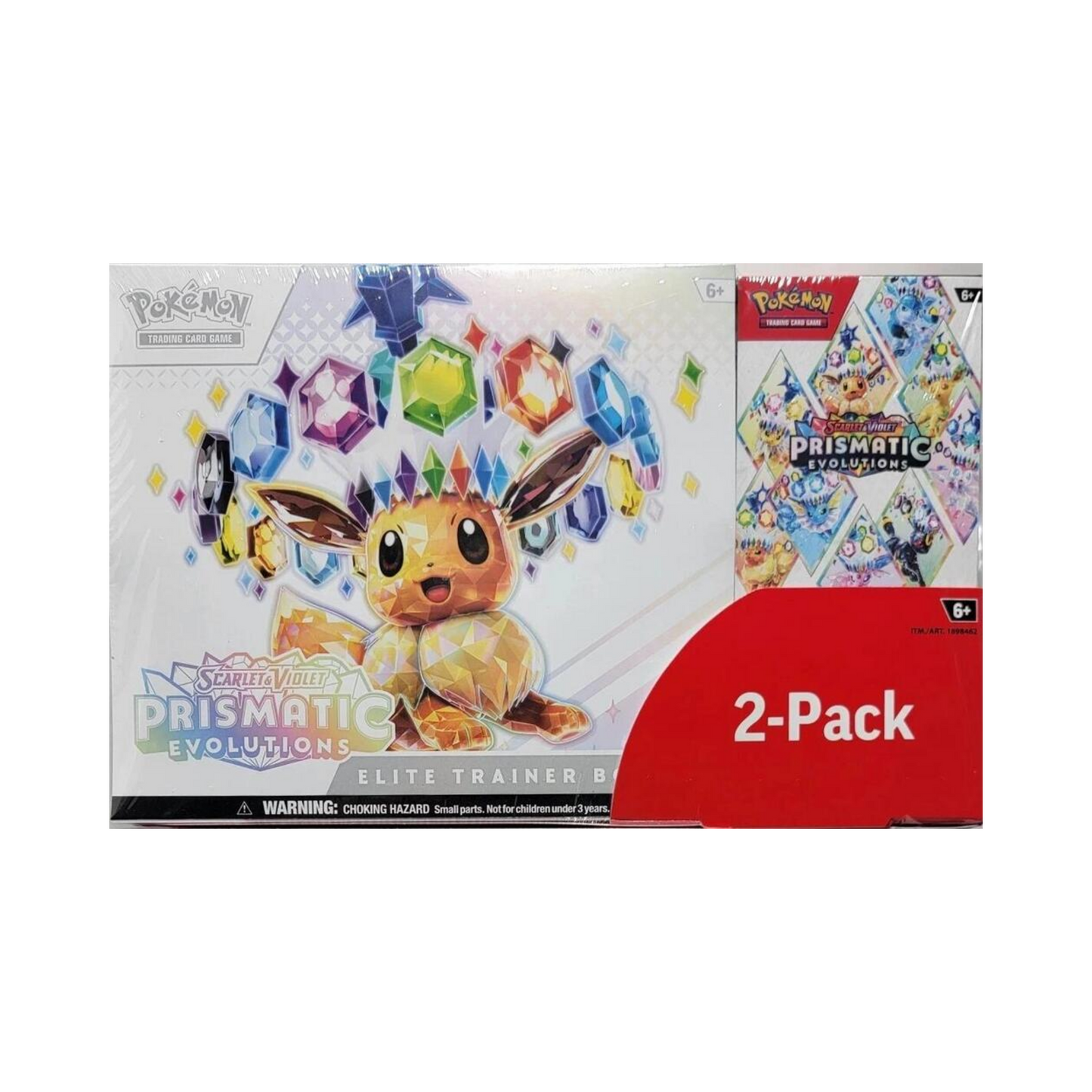 Costco Pokemon Prismatic Evolutions 2-Pack Trainer Box and Booster Bundle