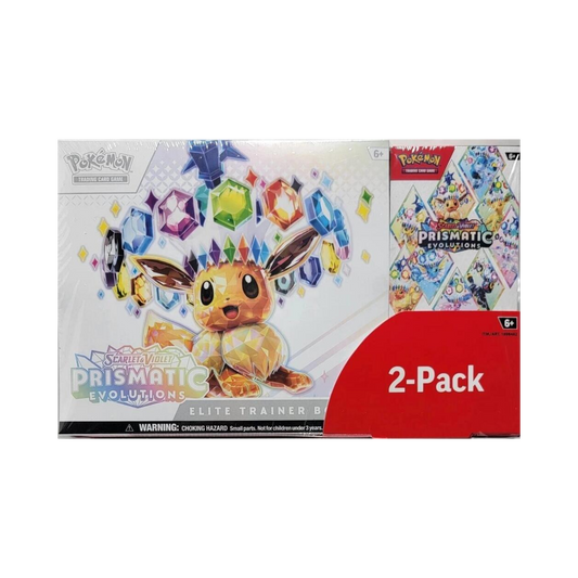 Costco Pokemon Prismatic Evolutions 2-Pack Trainer Box and Booster Bundle