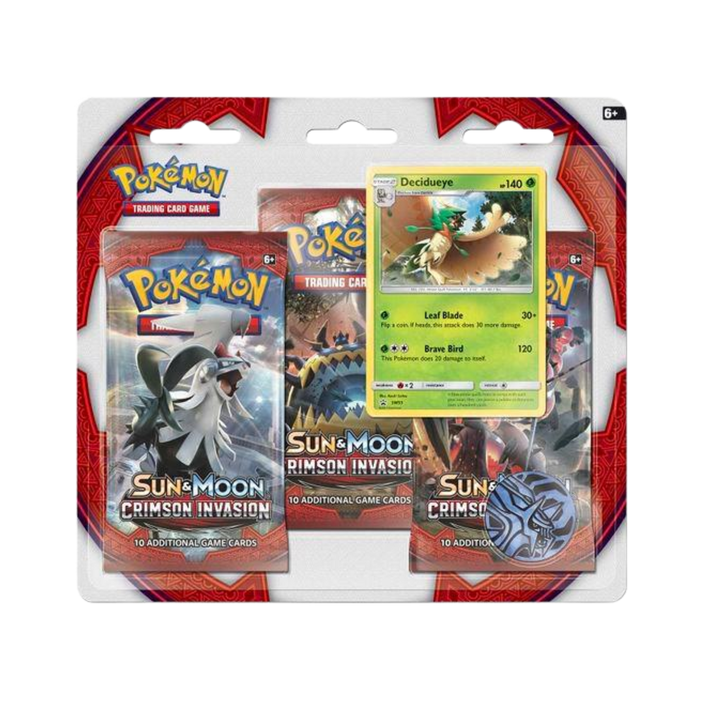 Crimson Invasion 3 Pack Blister [Decidueye]