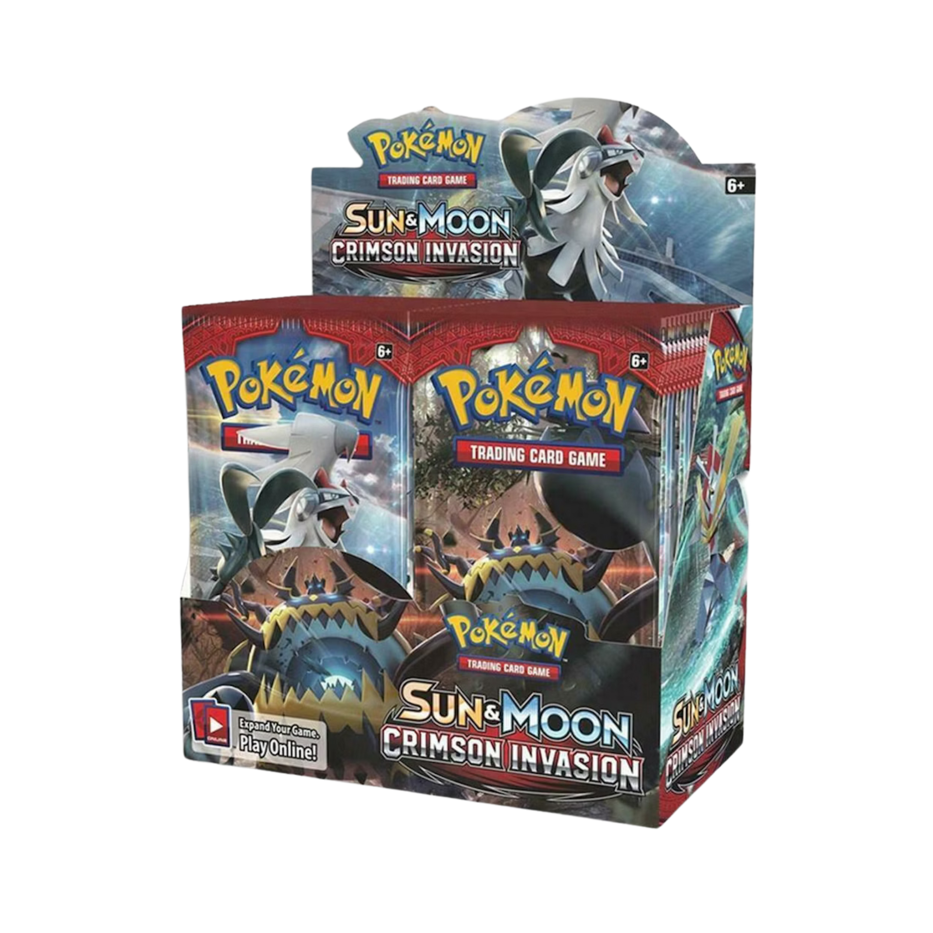 crimson crisis booster box Pokemon Sun & Moon Crimson Invasion Booster Box