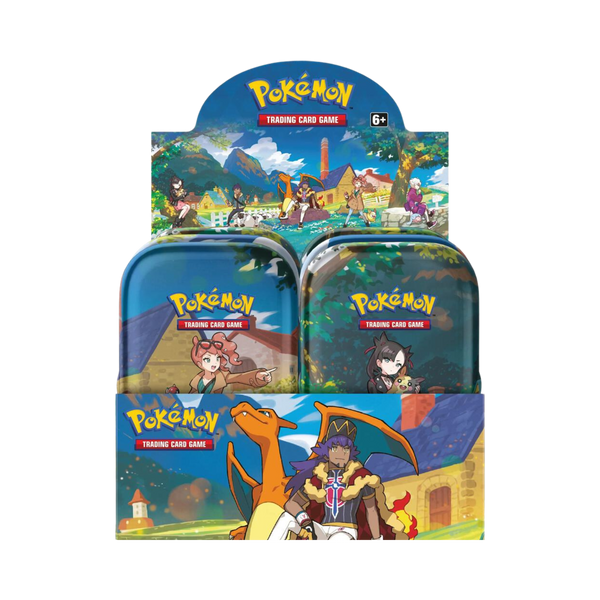 pokemon trading card game crown zenith mini tin Display Authentic Factory Sealed and each one includes an art card featuring the artwork from the tins lid Pokemon: Crown Zenith - Mini