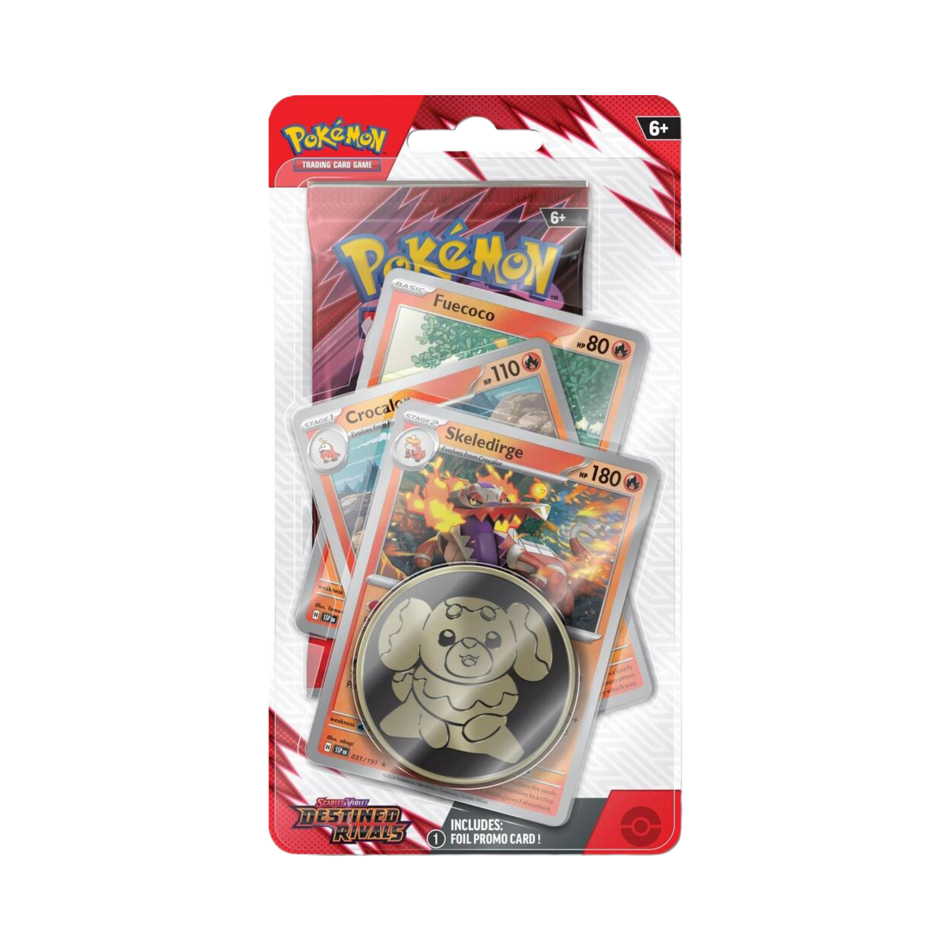 Destined Rivals Premium Checklane Blister [Skeledirge] – Common Lands
