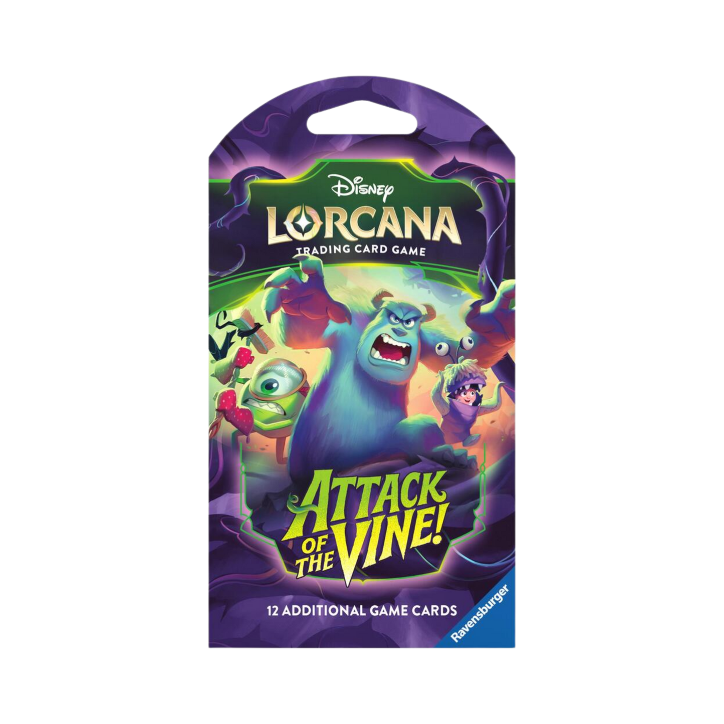 Disney Lorcana: Attack of the Vine! Sleeved Booster Pack