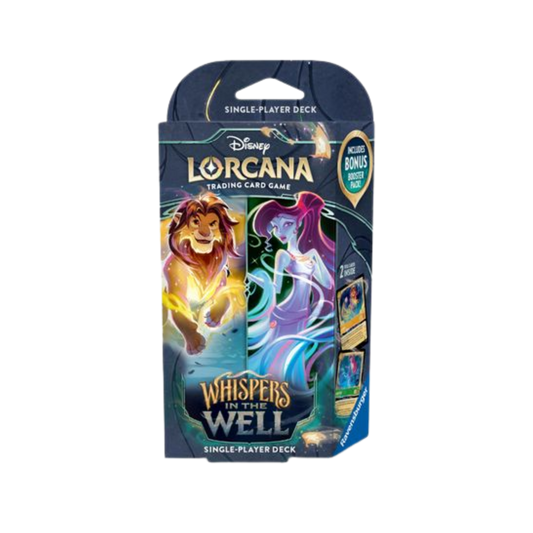Disney Lorcana: Whispers in the Well Starter Deck (Amber & Emerald)