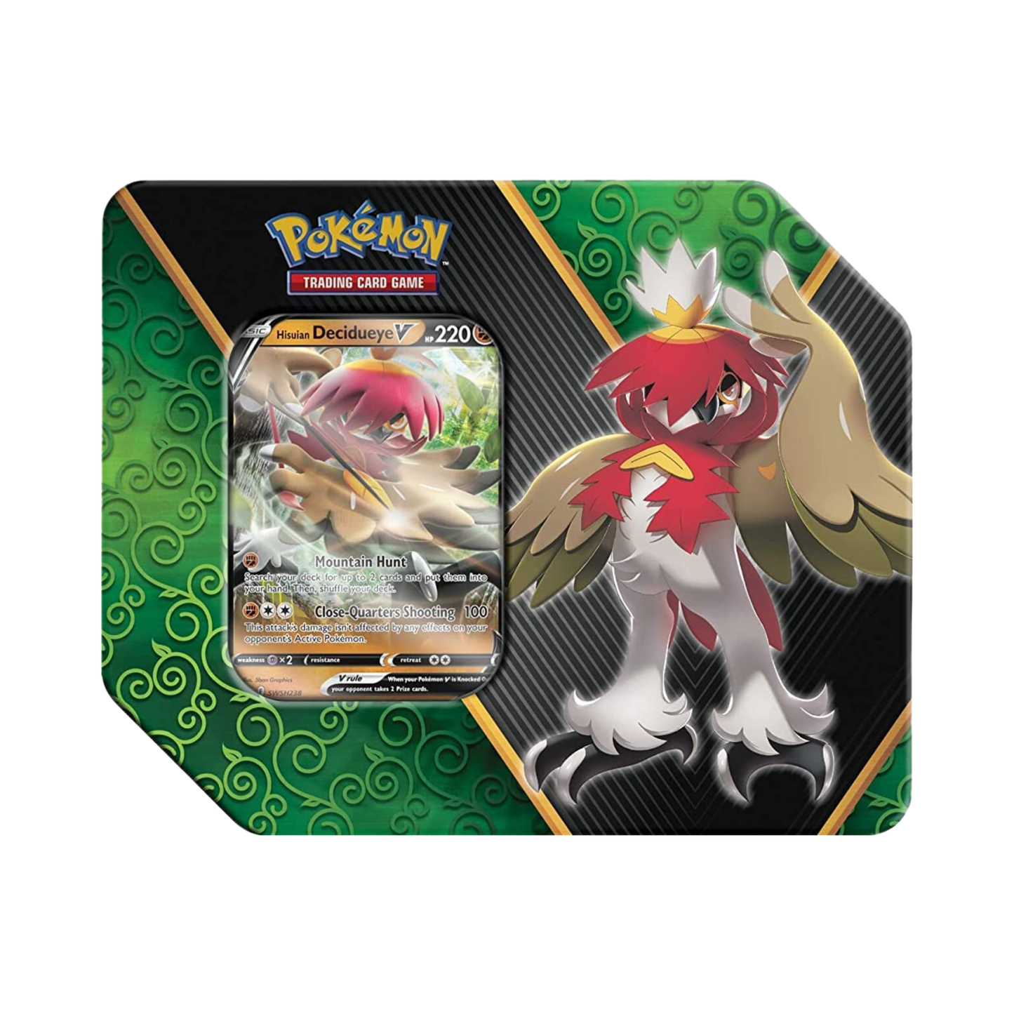 Divergent Powers Tin [Hisuian Decidueye V]