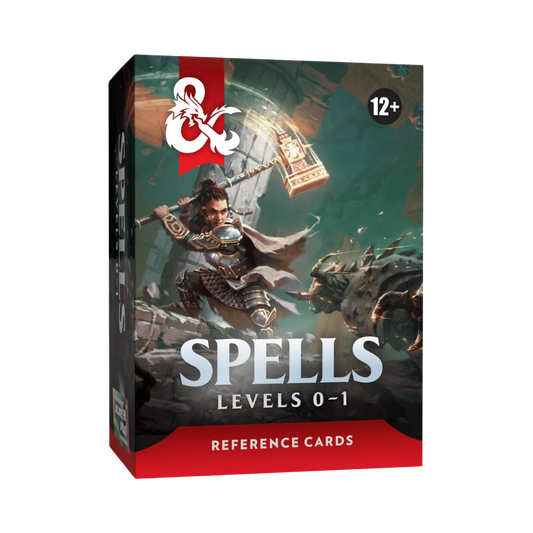 Dungeons & Dragons Cards Spells Levels: 0-1