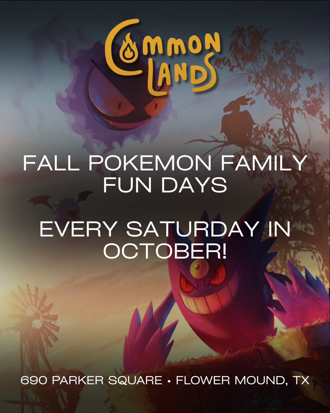 Fall Pokémon Family Fun Days