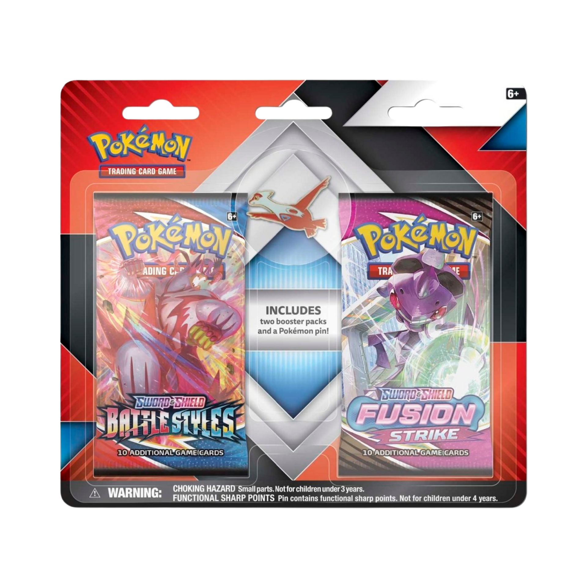 Fusion Strike & Battle Styles 2-Pack Pin Blister [Latias] – Common
