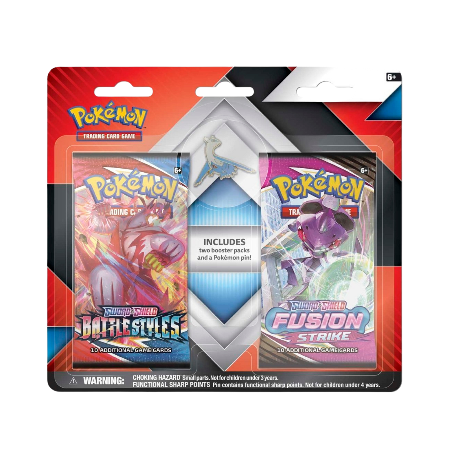 Fusion Strike & Battle Styles 2-Pack Pin Blister [Latios] – Common