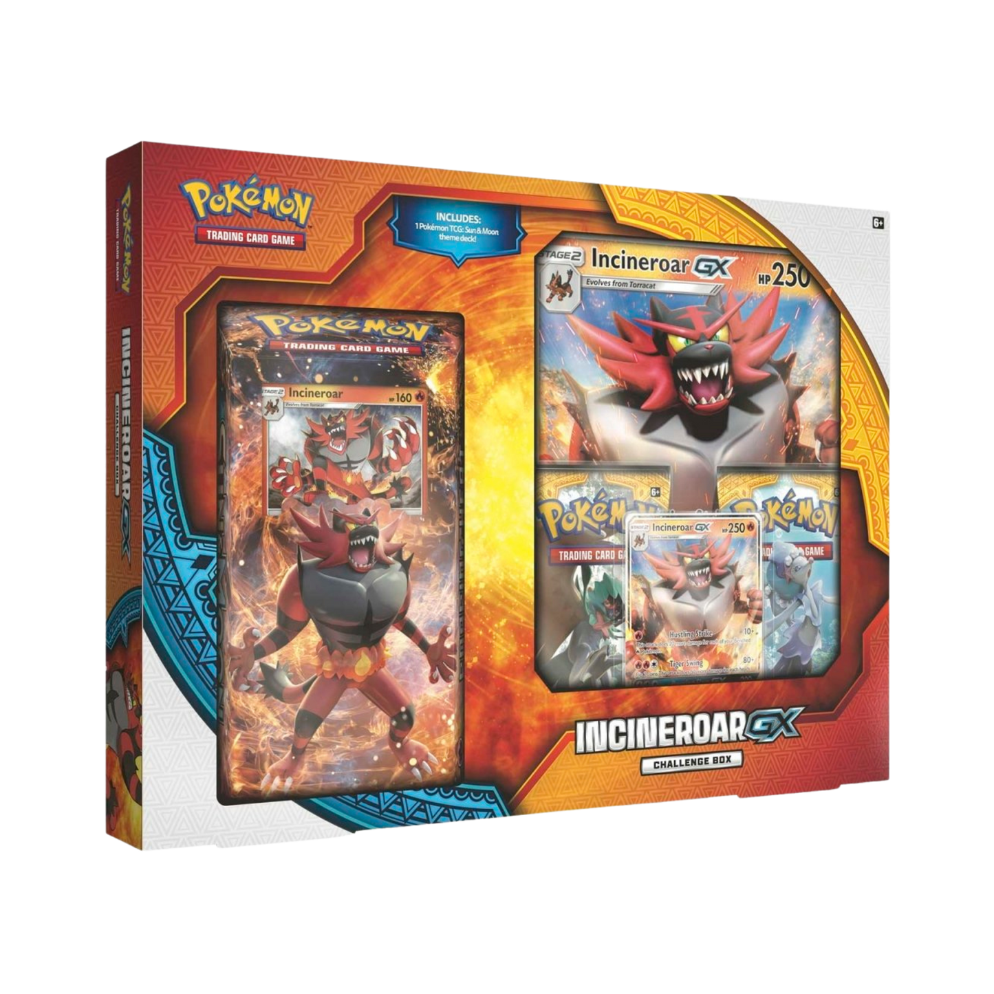 Incineroar GX Challenge Box [DAMAGED]