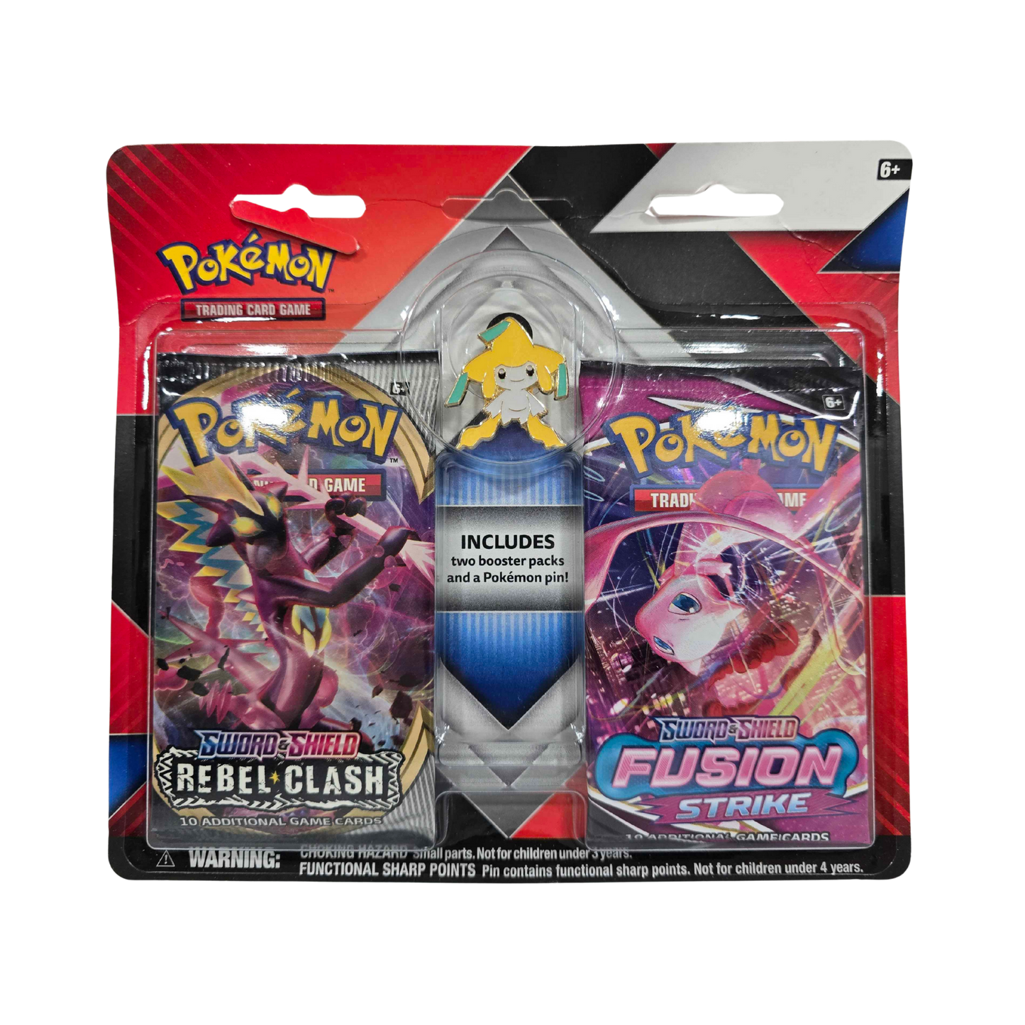 Fusion Strike + Rebel Clash Pin Blister [Jirachi]