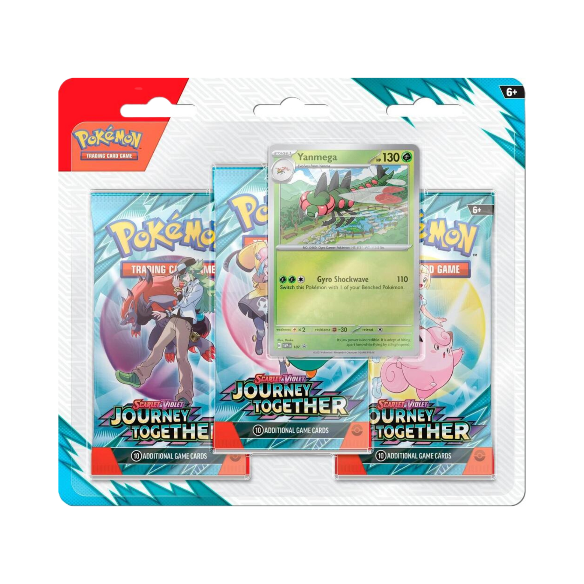 Journey Together 3-Pack Blister [Yanmega] – Common Lands
