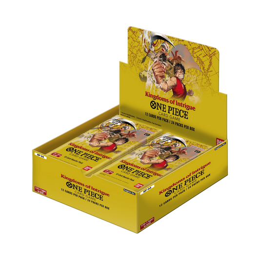 Kingdoms of Intrigue Booster Box [OP04] [DAMAGED]