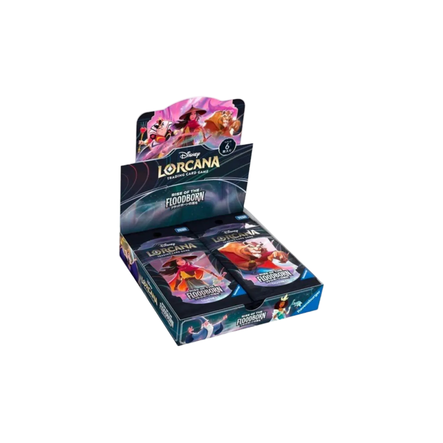 disney lorcana floodborn booster box Disney Lorcana Japanese Rise of the Floodborn Booster Box
