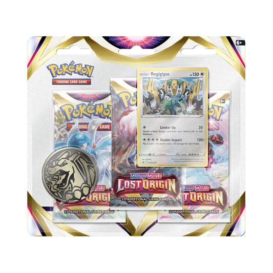 Lost Origin 3 Pack Blister [Regigigas]