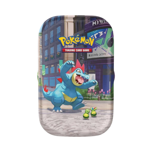 Lumiose City Mini Tin (Feraligatr & Budew)