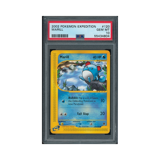 2002 Pokemon Expedition Marill #120 PSA 10