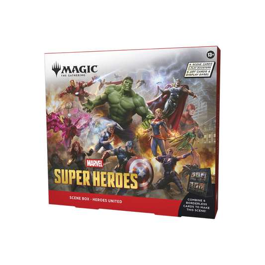 Marvel Super Heroes Scene Display Box [Heroes United]