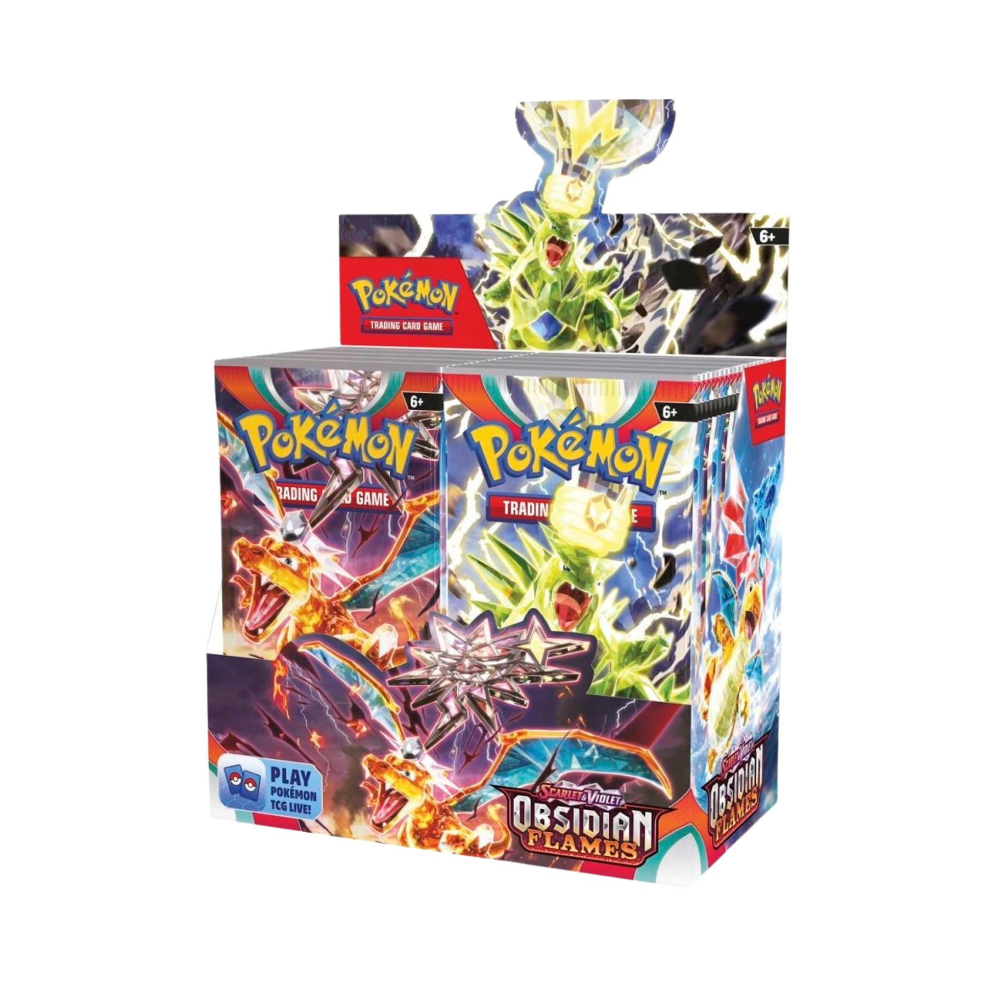 pokemon card box for sale Pokemon S&V Obsidian Flames Booster Box